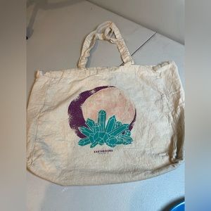 Earthbound Trading Company Tote bag moon and Crystals